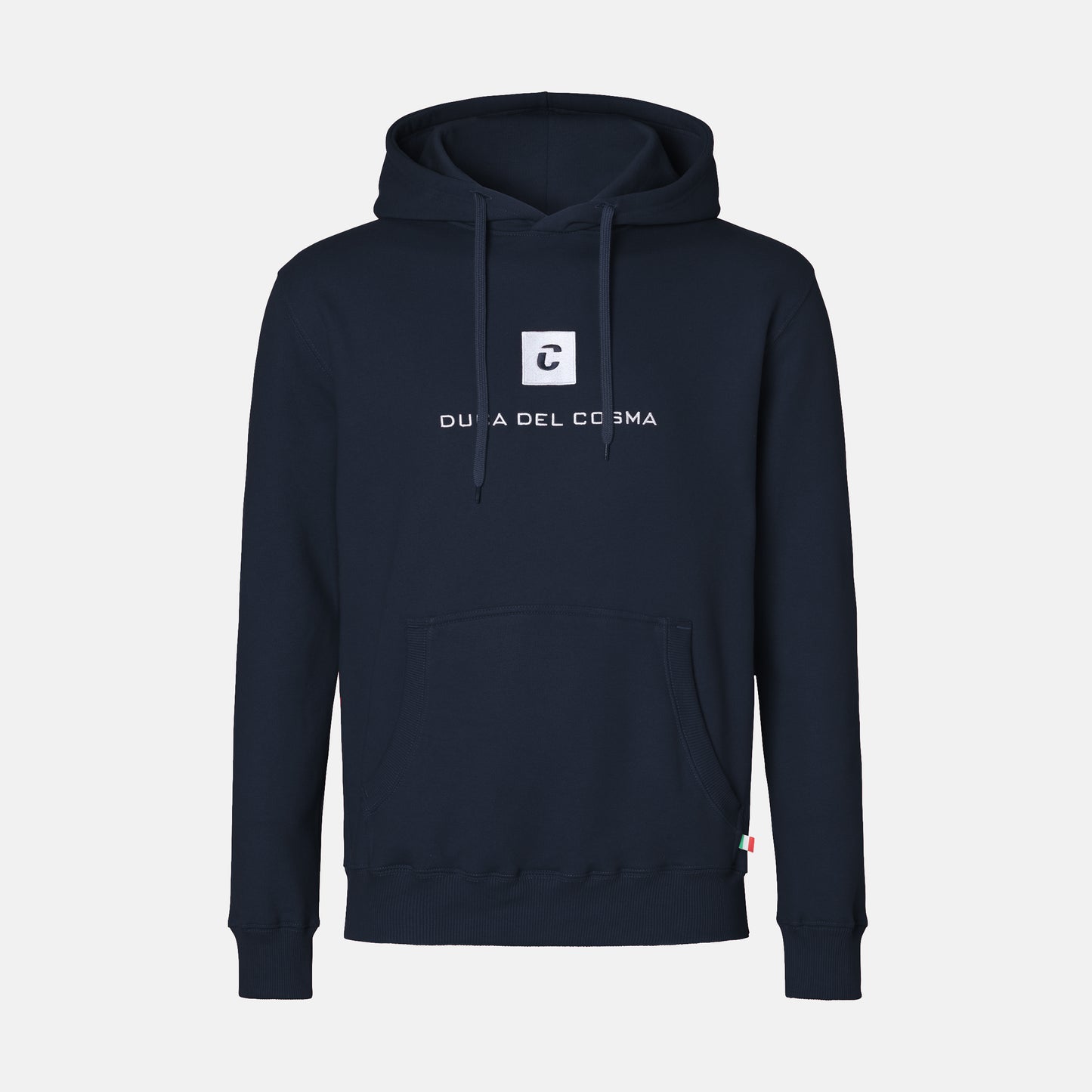 golf hoodie, blauwe golf hoodie, golf trui, dames golf trui, heren golf trui, Duca del Cosma