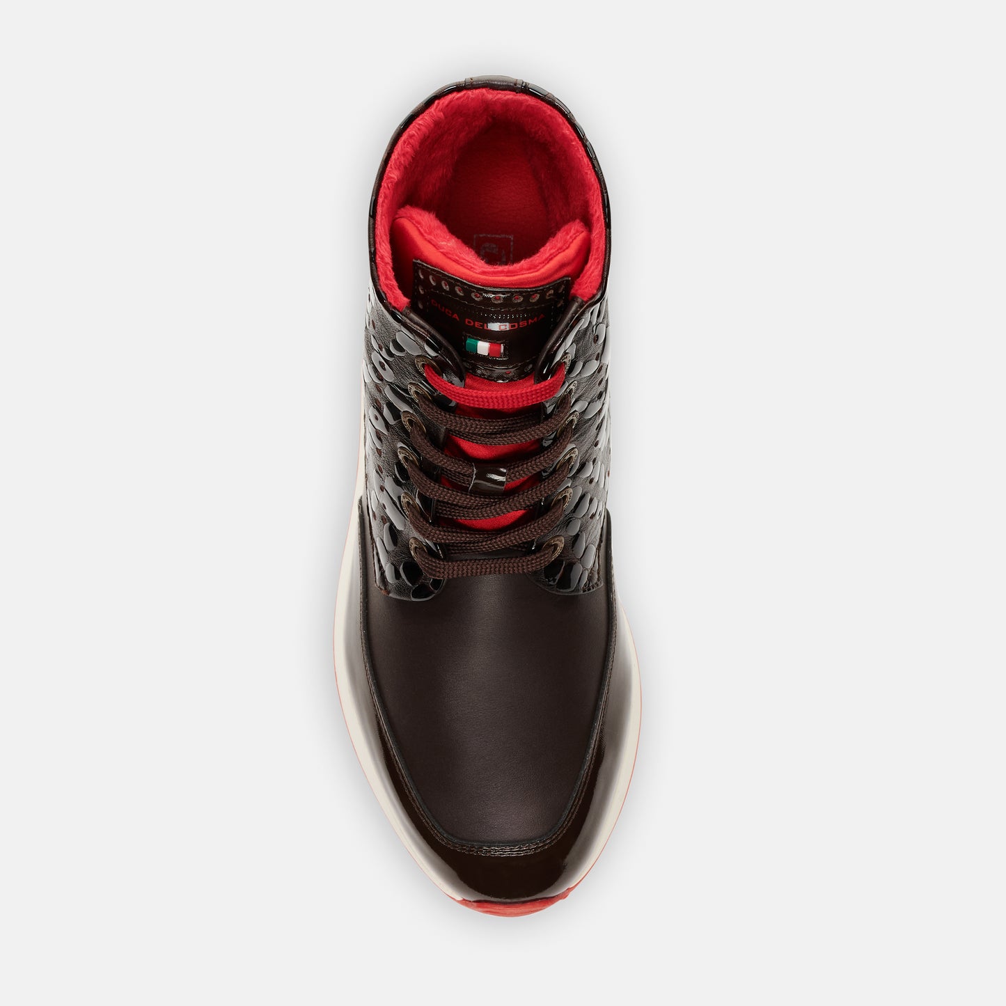 Lorenza Bruin Waterdichte Golf Schoen voor Dames van Duca del Cosma