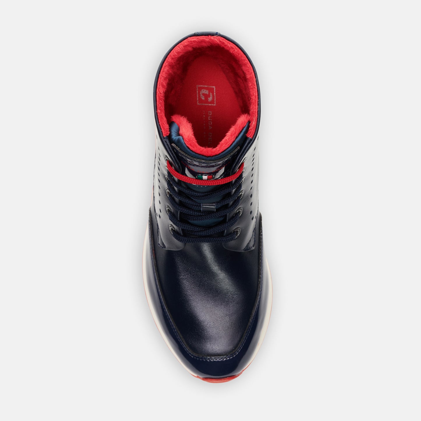 Lorenza Navy Waterdichte Golf Schoen voor Dames van Duca del Cosma