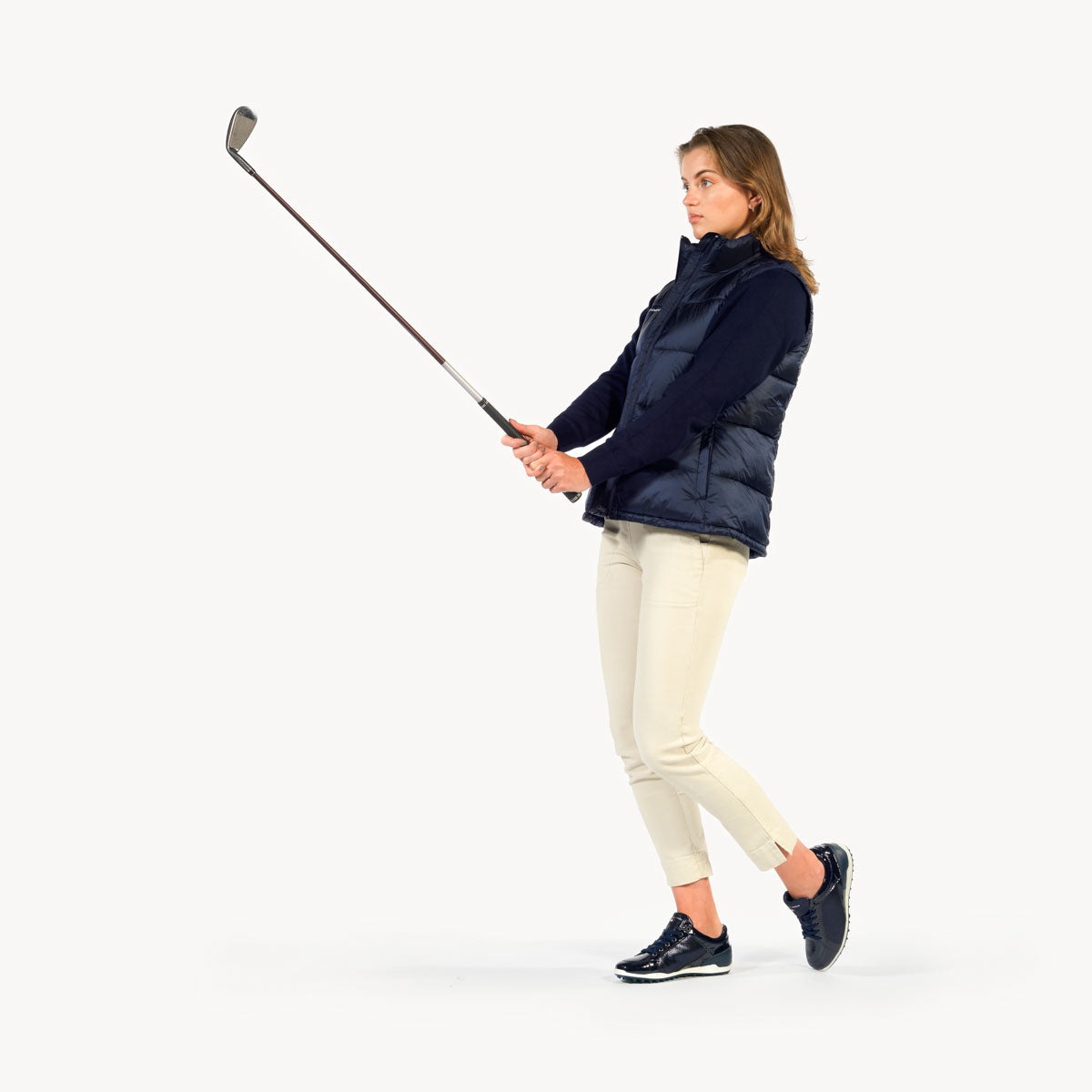 Caldes - Donkerblauw Dames Golfschoen | Duca del Cosma