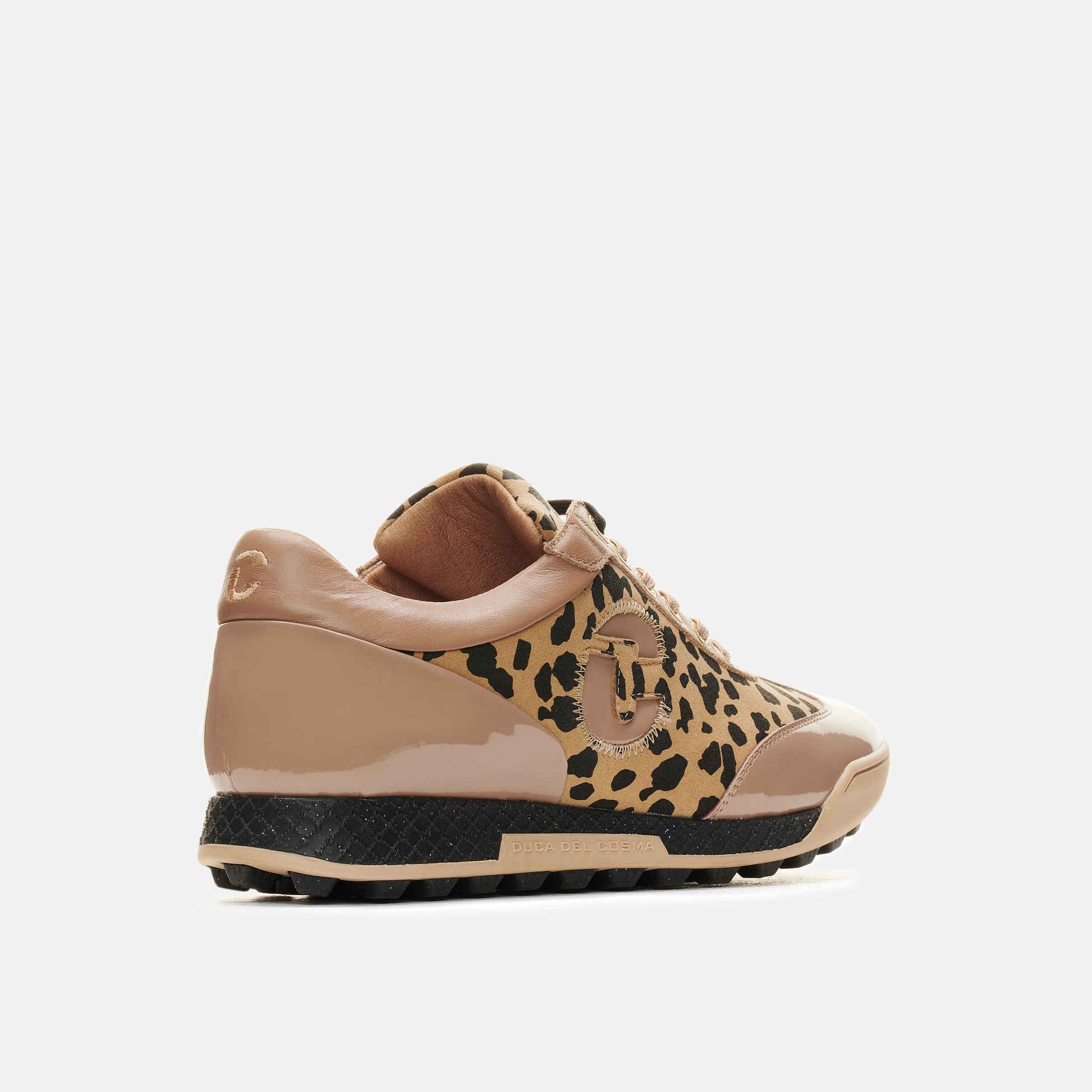 King Cheetah - Taupe Dames Golfschoen Duca del Cosma