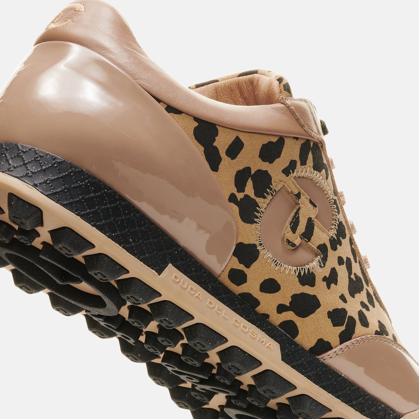 King Cheetah - Taupe Dames Golfschoen Duca del Cosma