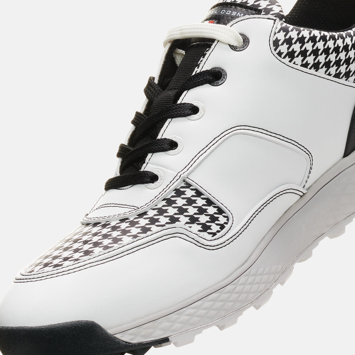 Pagani - Wit/Zwart Heren Golfschoen Duca del Cosma