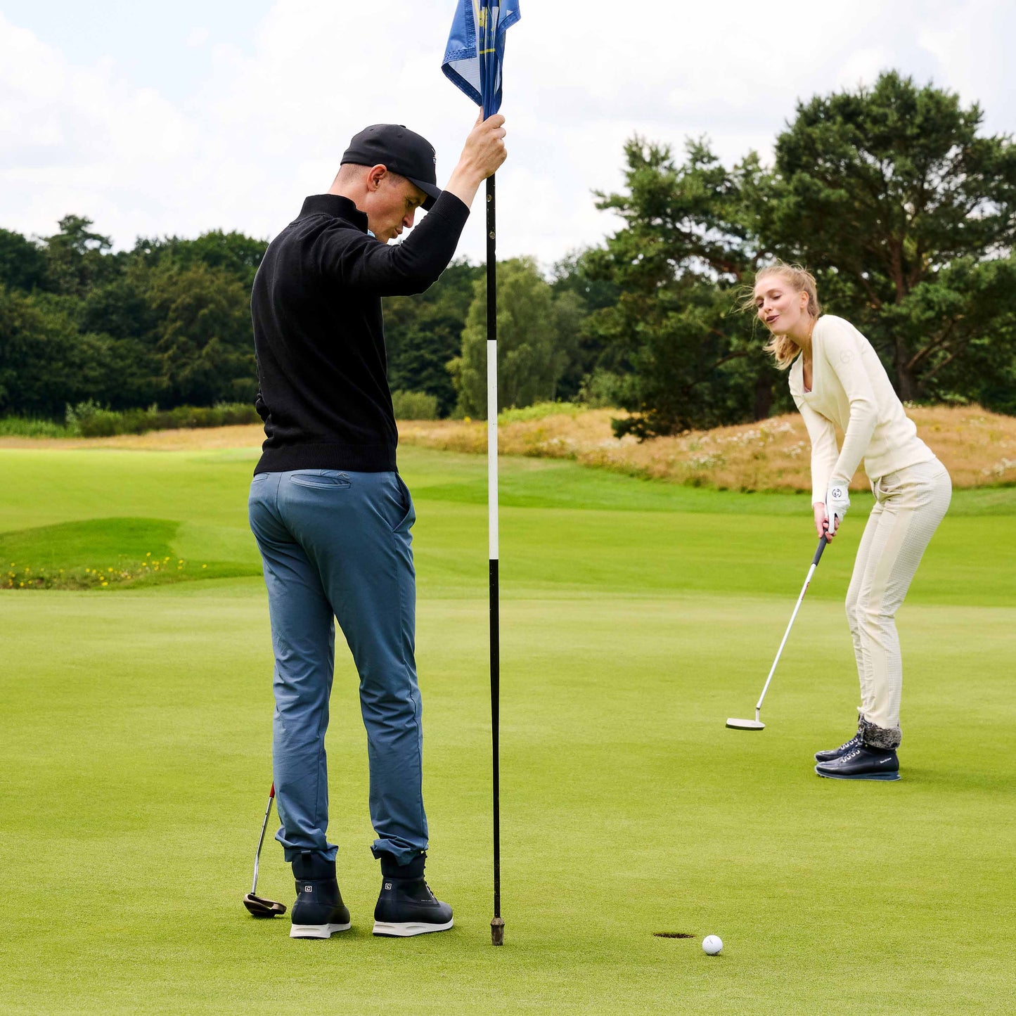 Waterdichte Dames Winter Golfschoenen