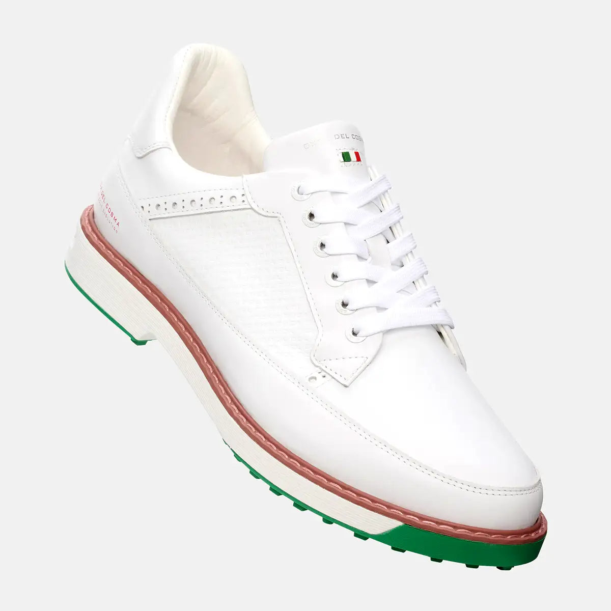 Witte heren golfschoenen Duca del Cosma