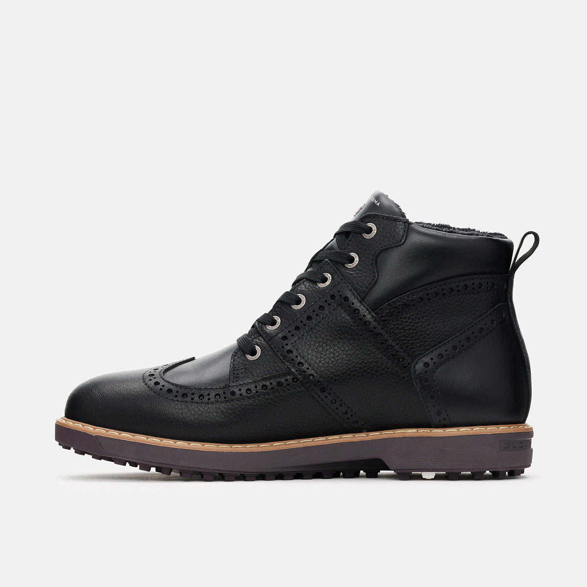 Heren zwart golfschoen