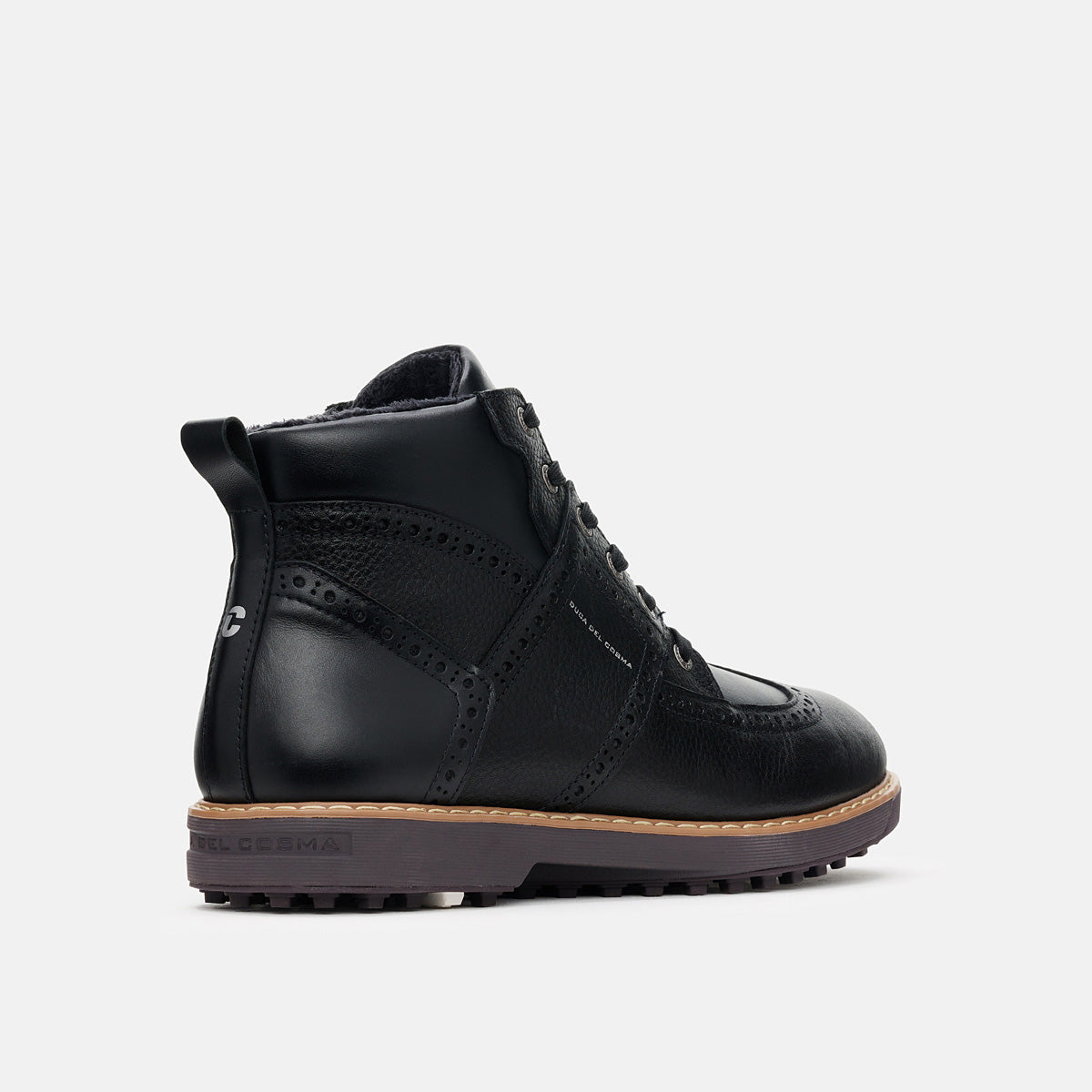 Heren zwart golfschoen