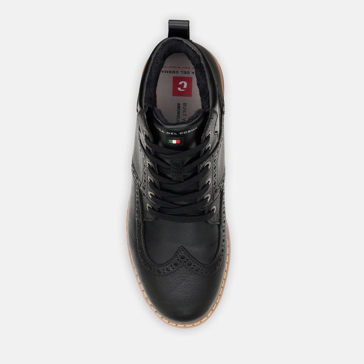 Heren zwart golfschoen