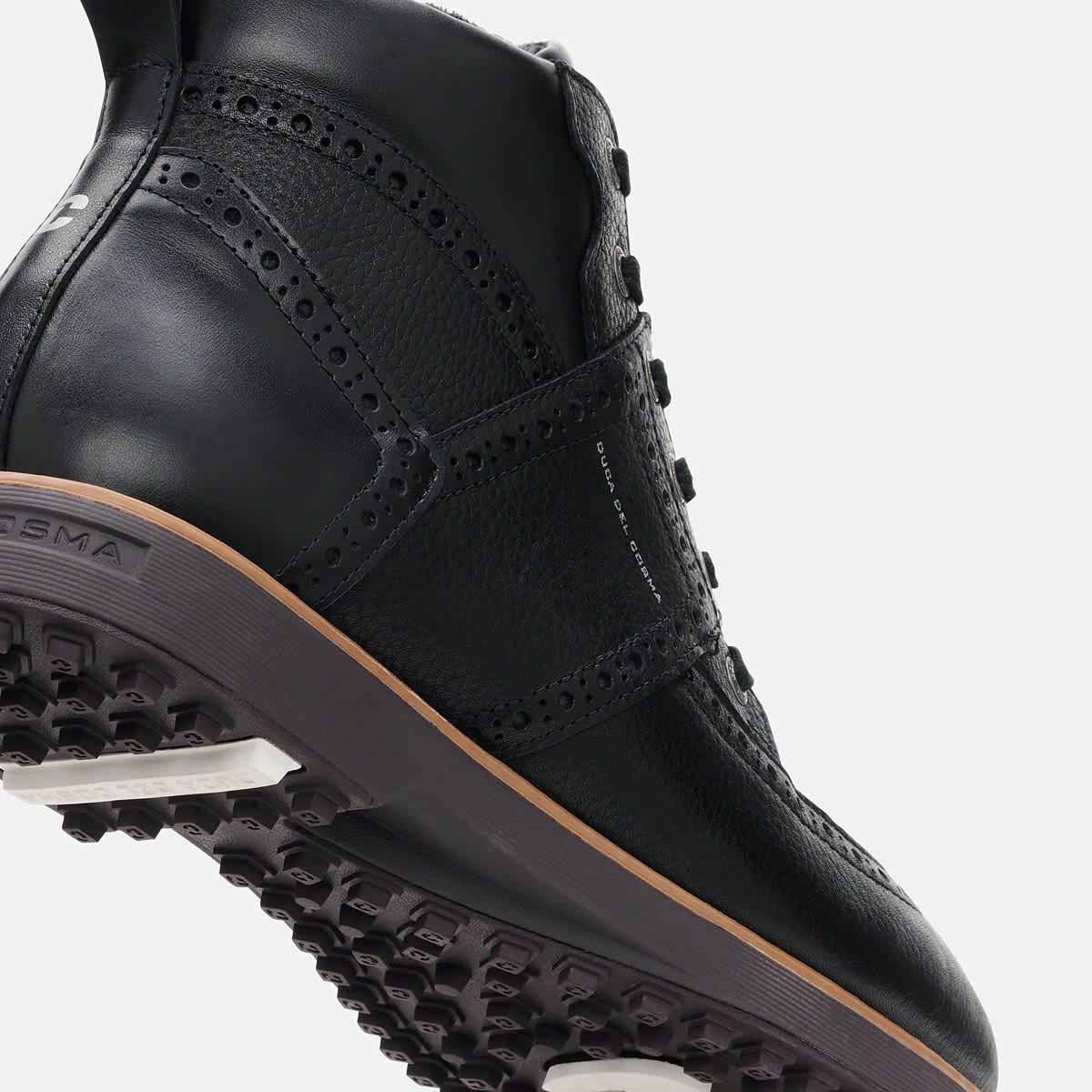 Heren zwart golfschoen