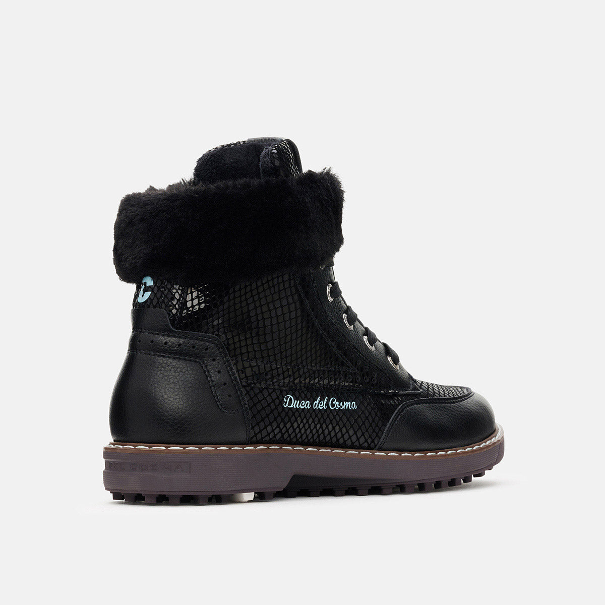 Dames zwart golfschoen
