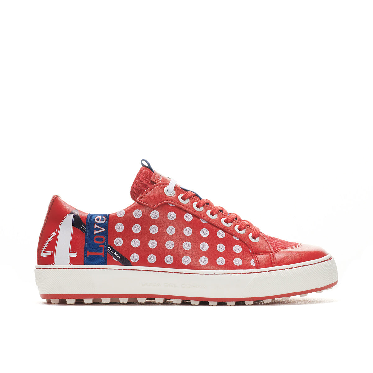 Esti - Rood Dames Golfschoen | Duca del Cosma