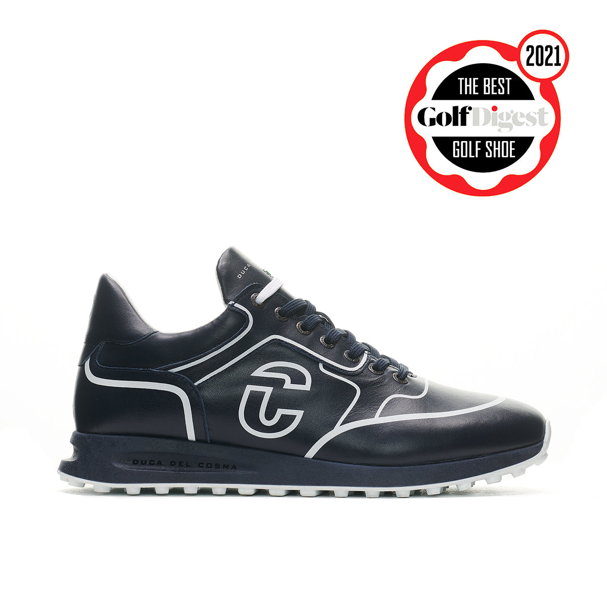 Flyer - Donkerblauw Heren Golfschoen | Duca del Cosma