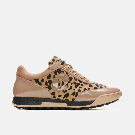 King Cheetah - Taupe Dames Golfschoen Duca del Cosma