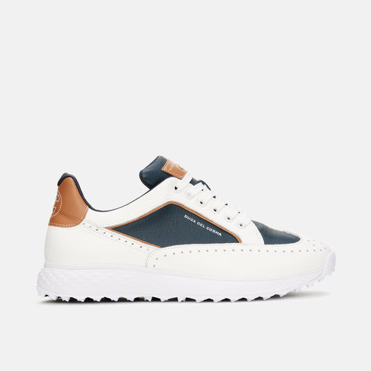 Witte Heren Golfschoenen, Heren Golfschoenen Wit, Golfschoenen Wit Heren, Heren golfschoenen Duca del Cosma.