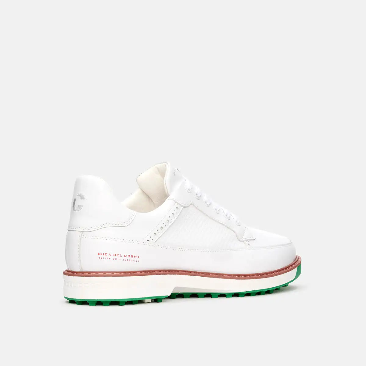 Witte heren golfschoenen Duca del Cosma