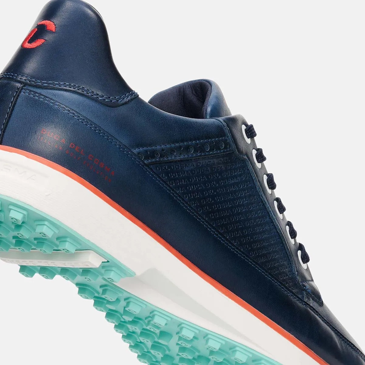 Leren heren golfschoenen Duca del Cosma