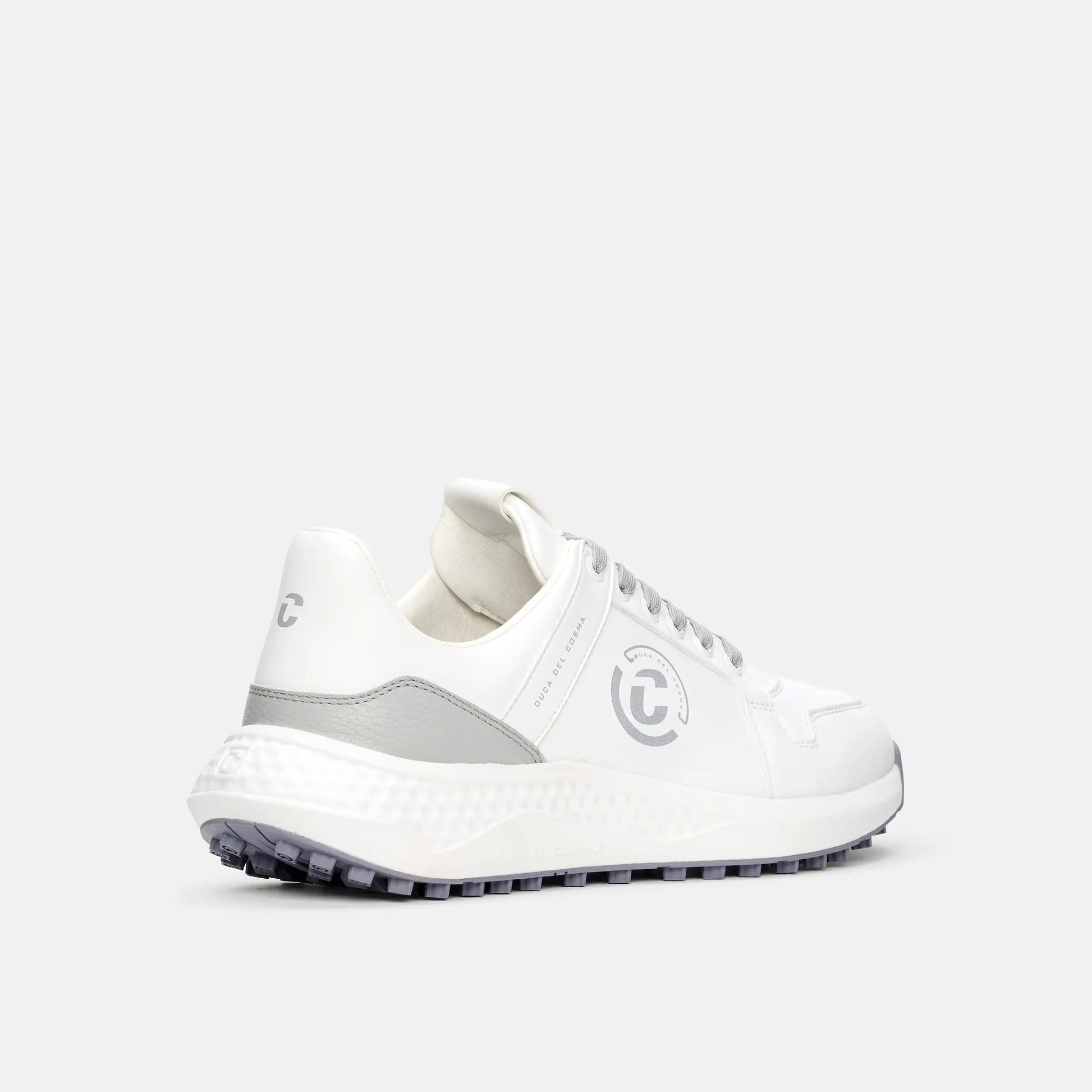 Witte golfschoenen zonder spikes voor heren Duca del Cosma