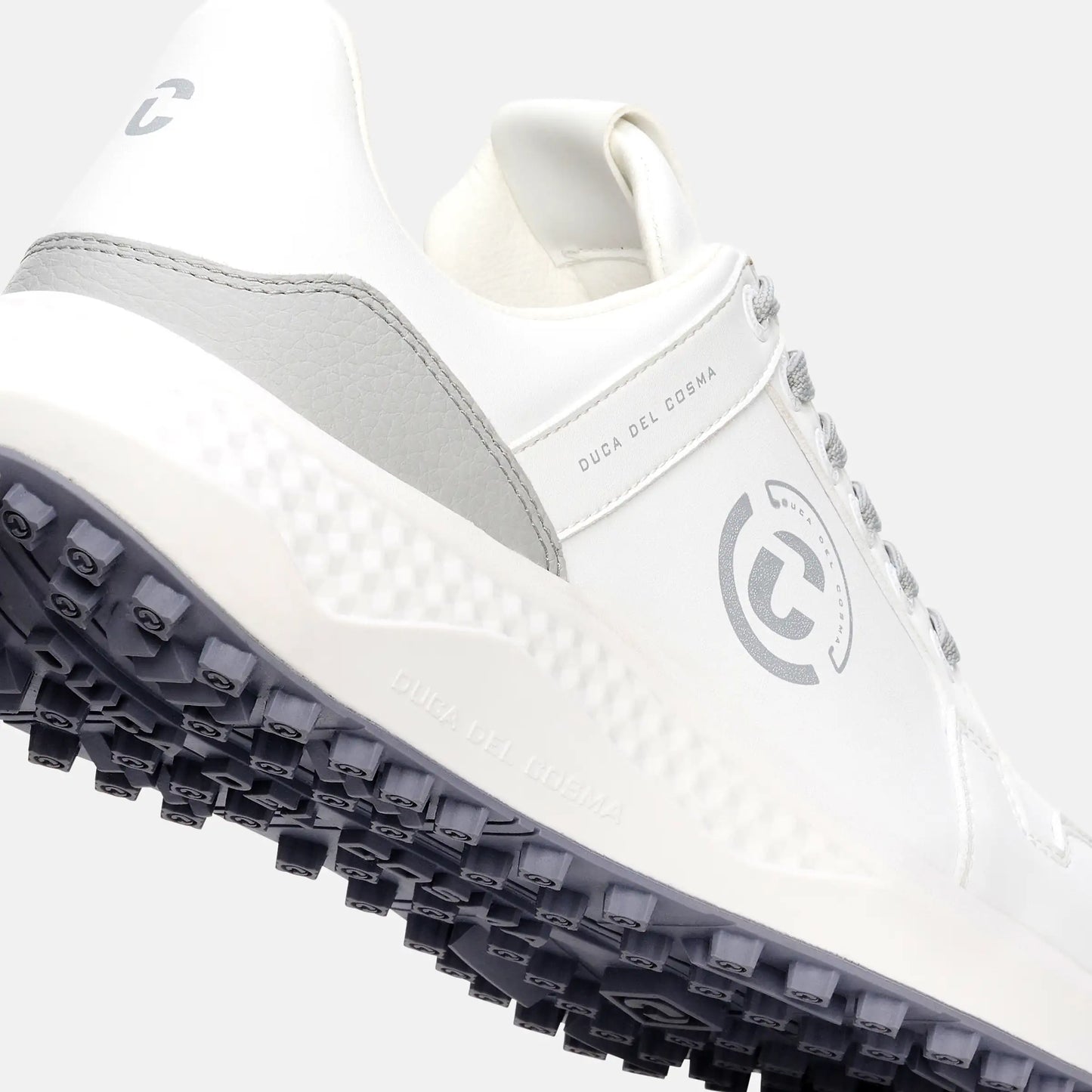 Witte golfschoenen zonder spikes voor heren Duca del Cosma