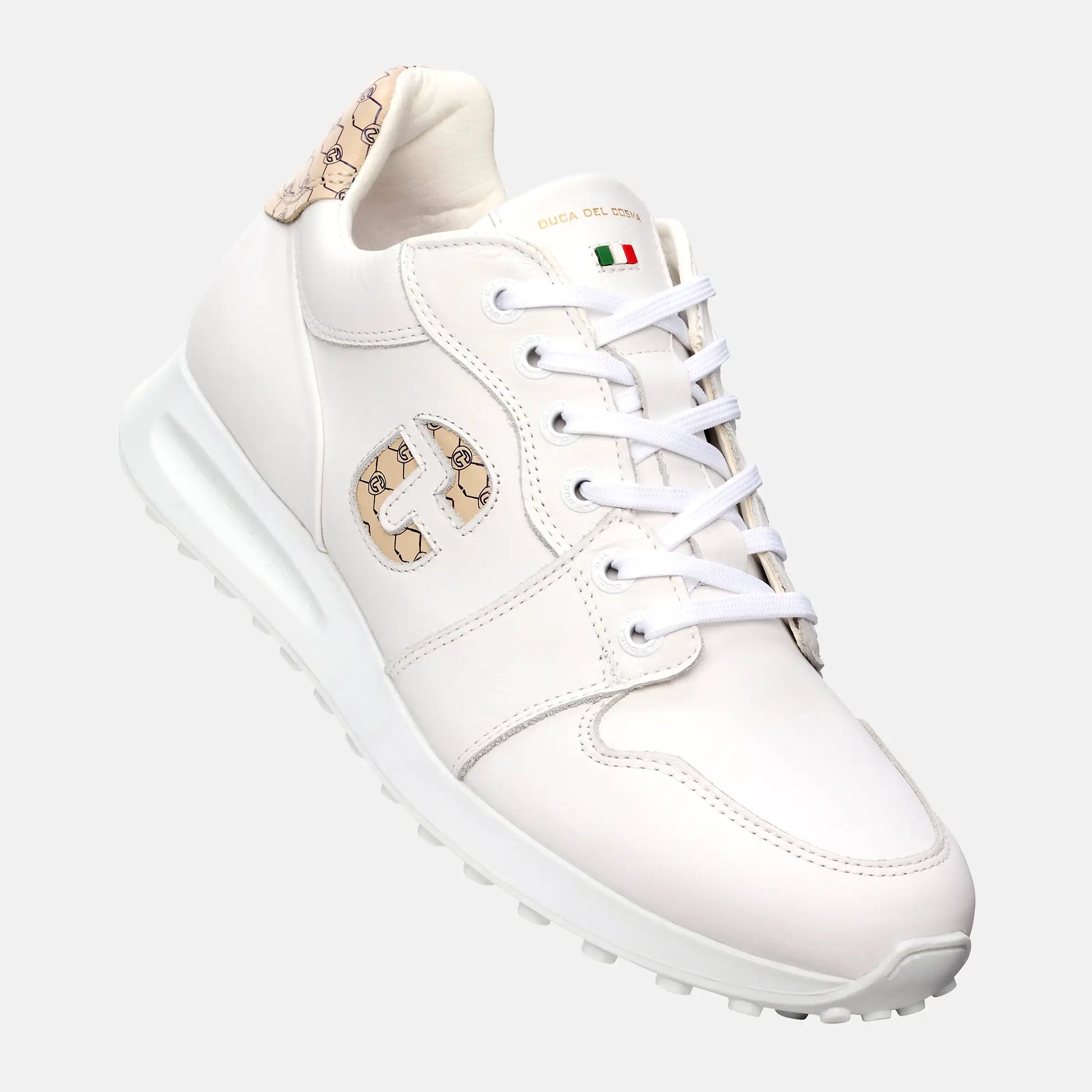 Witte dames golfschoenen Duca del Cosma