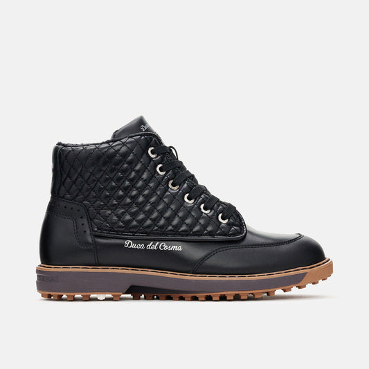 Dames zwart golfschoen