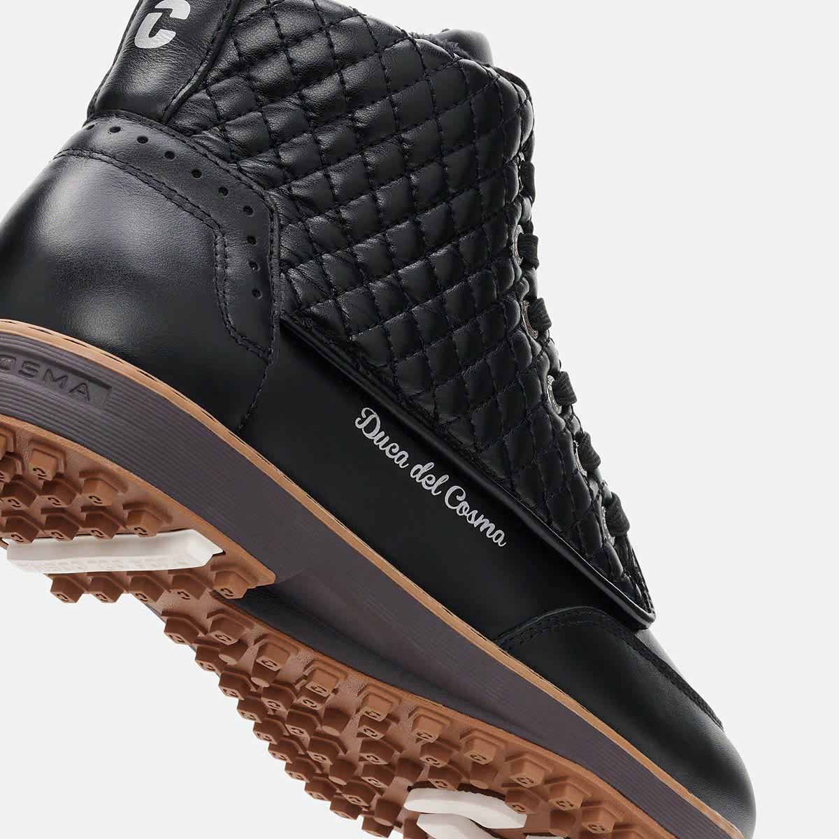 Dames zwart golfschoen