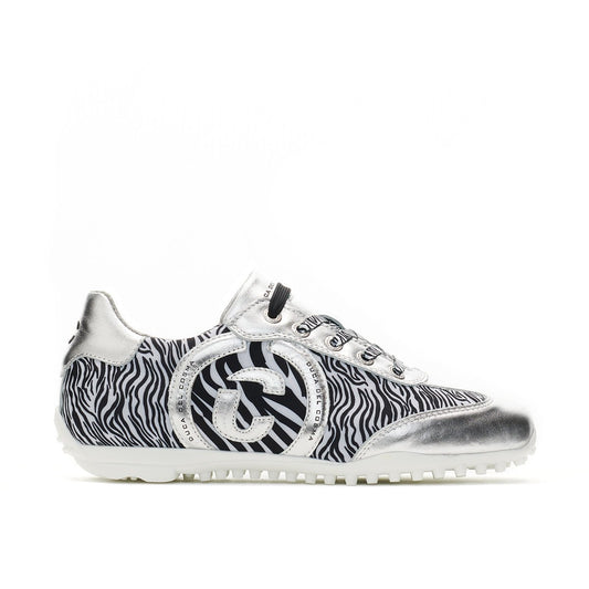 Kubana - Zilver/Zebra Dames Golfschoen | Duca del Cosma