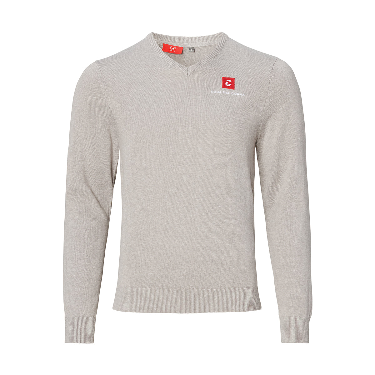 Golftrui Pullover - Grijs | Duca del Cosma